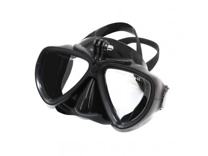 Potápačská maska Telesin s odnímateľným držiakom pre športové kamery