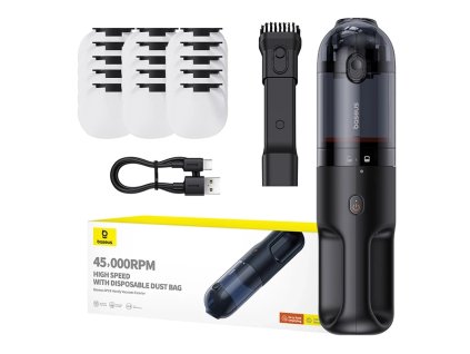 Akumulátorový vysávač Baseus AP01 5000Pa (čierny)