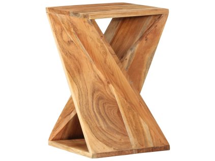 Multidom Príručný stolík 35x35x55 cm akáciový masív