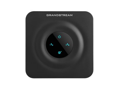 Grandstream HT802 (ATA), 2x FXS, 2 SIP účty, 1x LAN, 3-cestná konf., auto-provisioning