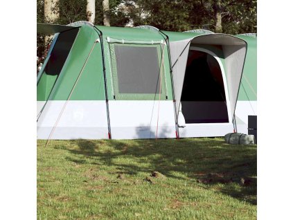 Multidom Kempingový stan tunelový 4 osoby zelený vodeodolný