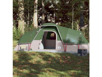 Multidom Rodinný stan kupolový 11 osôb zelený vodeodolný