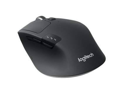 Logitech M720/Ergonomická/Optická/Pre pravákov/1 000 DPI/Bezdrôtová Bluetooth/Čierna