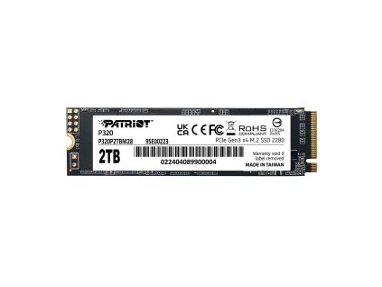 PATRIOT P320/2TB/SSD/M.2 NVMe/5R