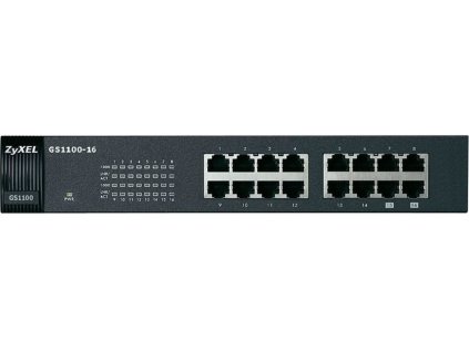 ZYXEL 16xGb fanless switch GS1100-16 v3
