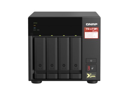 QNAP TS-473A-8G (Ryzen 2,2GHz / 8GB RAM / 4x SATA / 2x M.2 NVMe slot / 2x 2,5GbE / 2x PCIe / 4x USB)