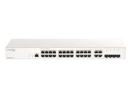 D-Link DBS-2000-28 28xGb Nuclias Smart Managed Switch 4x 1G Combo Ports (With 1 Year License)