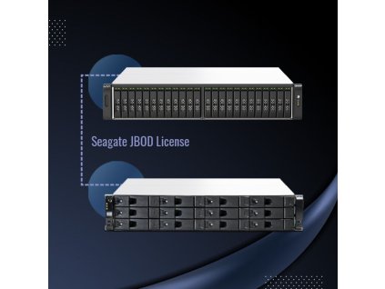 QNAP LS-SG2U12-QTY1 - Seagate EXOS E 2U12, QuTS hero license for one JBOD, Physical Package