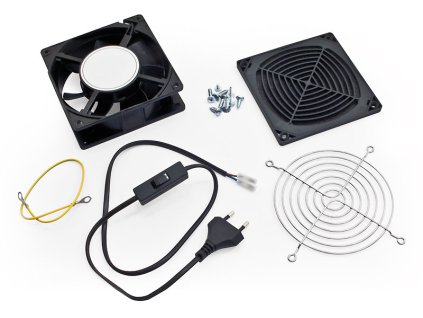 Ventilátor-sada, 230V, 50Hz, 0.09 A, 15W 160m3/h