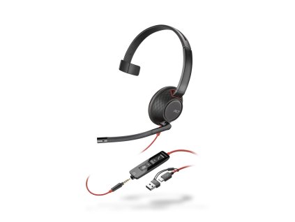 POLY BLACKWIRE 3225, USB-C, USB-C/A ADAPTER
