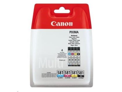 Canon CLI-581 C/M/Y/BK MULTI SEC