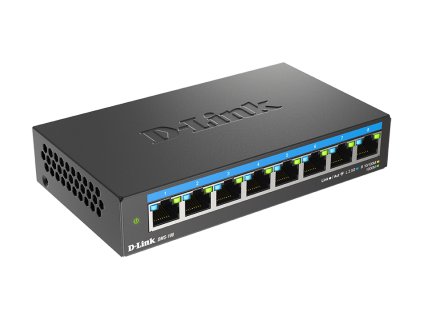 D-Link DMS-108/E 8-port 2.5G Multi-Gigabit QoS IGMP Snooping Switch