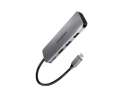 HMC-5 USB HUB 2xUSB-A HDMI microSD 100W