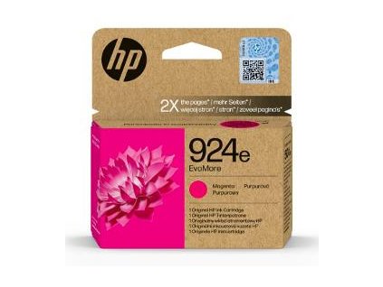 4K0U8NE barevný INK No.924e magenta HP
