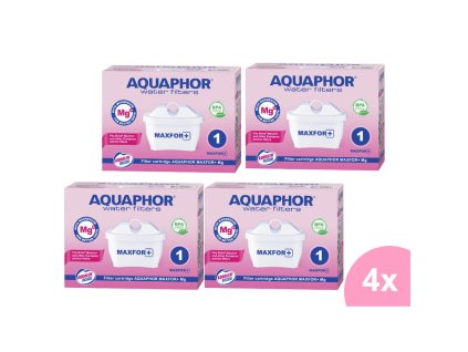 Aquaphor MAXFOR+ Mg filtr do konvice 4 ks