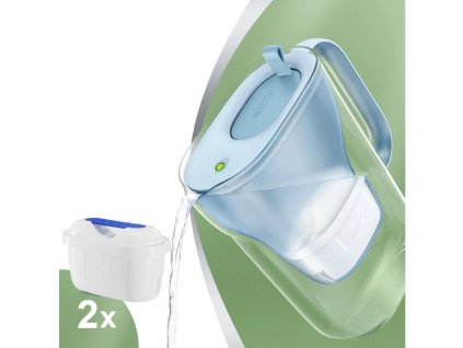 Brita Style Eco modrá filtrační konvice + 2 ks filtru FilterLogic FL-402H