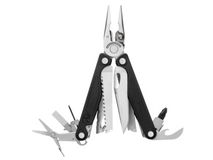 Leatherman LTG832516 CHARGE PLUS multifunkčný nástroj 19 funkcií, čierna, nerez