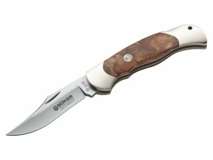 Böker Manufaktur Solingen 113002TH Optima Thuja vreckový nôž 9 cm, drevo Thuja