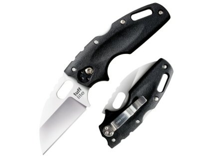 Cold Steel 20LT Tuff Lite Plain Edge vreckový nôž 6,3 cm, Satin, čierna, Griv-Ex