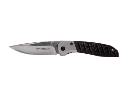 Magnum 01RY304 Advance PRO EDC Thumbstud vreckový nôž 8 cm, čierna, hliník