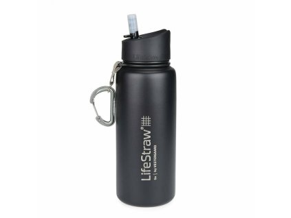 LifeStraw Go Stainless Steel filtračná fľaša 700ml čierna