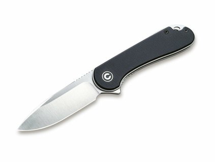 CIVIVI C907A Elementum vreckový nôž 7,5 cm, Satin, čierna, G10
