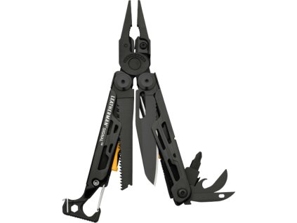 Leatherman LTG832586 SIGNAL BLACK multifunkčný nástroj 19 funkcií, čierna