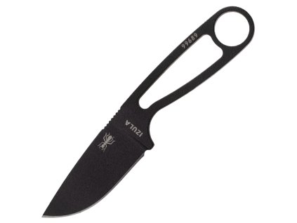 ESEE IZULA-B Black malý nôž na krk 6,7cm, celočierny, uhlíková oceľ