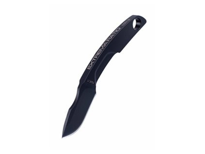 Extrema Ratio 04.1000.0123/BLK N.K.1 BLACK malý nôž 5,1cm, celočierna, puzdro
