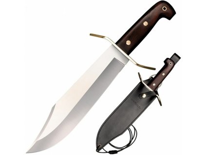 Cold Steel 81B Wild West Bowie nôž/šabľa 27,3 cm, drevo, kožené puzdro
