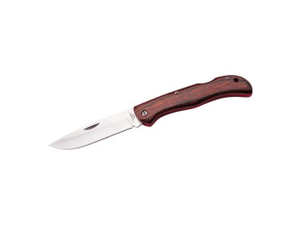 Herbertz 563812 vreckový nôž 9,7cm, hnedé drevo Pakka
