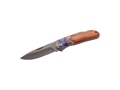 Herbertz 595213 vreckový nôž 9,5 cm, Cocobolo, farebná potlač