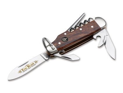 Böker Manufaktur Solingen 114051 Camp Knife Classic Gold 6 dielny vreckový nôž 6,5 cm, železné drevo