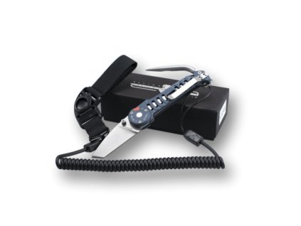 Extrema Ratio 04.1000.0147/SW BF2 V STONEWASHED taktický námorný nôž 6,6 cm, šedá, hliník