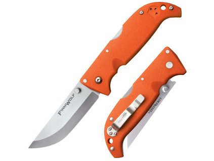 Cold Steel 20NPJ Finn Wolf Blaze Orange vreckový nôž 8,9 cm, oranžová, Griv-Ex