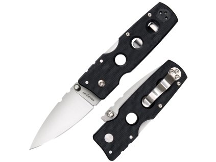 Cold Steel 11G3 Hold Out 3" Plain vreckový nôž 7,6 cm, čierna, G10
