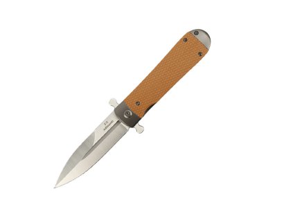 Ganzo Knife Samson-BR všestranný vreckový nôž 9,4 cm, hnedá, G10
