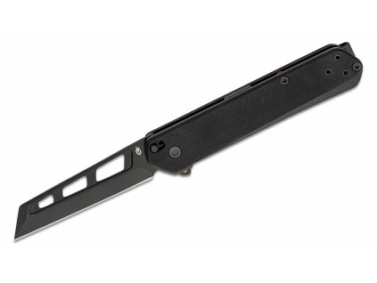 Gerber Spire AO - G10 minimalistický vreckový nôž 7,4 cm, celočierny, G10