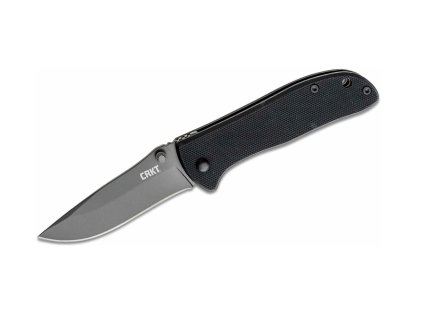 CRKT CR-6450K DRIFTER BLACK vreckový nôž 7,3 cm, šedá, čierna, G10