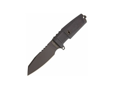 Extrema Ratio 04.1000.0085/BLK TASK C BLACK taktický nôž 11 cm, celočierny, Forprene, polymér puzdro