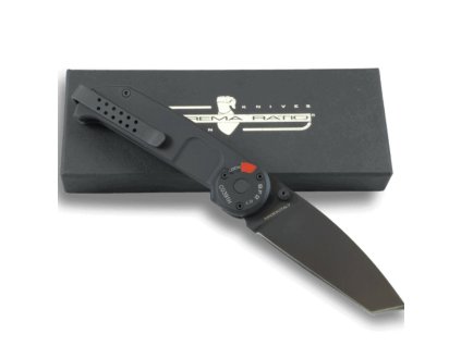 Extrema Ratio 04.1000.0146/BLK BF2 CT Black taktický vreckový nôž 8,7 cm, celočierny, hliník