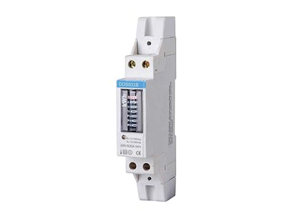 Elektroměr 1 fázový analogový na DIN lištu analogový DDS833B