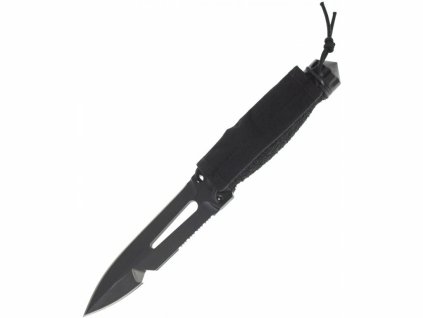 Extrema Ratio 04.1000.0320/BLK Ultramarine Hole Black taktický nôž 14cm, čierny, FRN, puzdro kydex