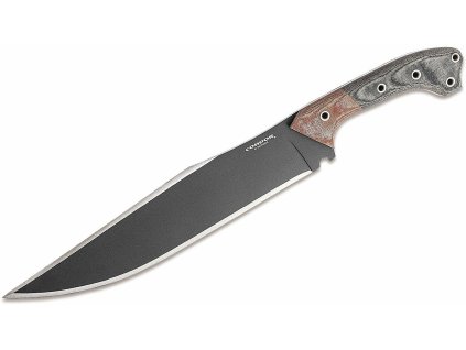 Condor CTK1814-10.8HC ATROX lovecký nôž 27,6 cm, hnedo-šedá, Micarta, puzdro Kydex