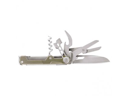 Gerber 30-001584 ArmBar Cork Shimmer Gold multifunkčný nôž 6,5 cm, zlatá, 9 funkcií