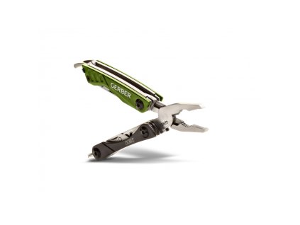 Gerber 31-00362 Dime MultiTool Green multifunkčný nástroj - kliešte, oceľ, šedo-zelená, 12 funkcií