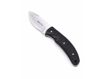 Black Fox BF-009 lovecký nôž 8 cm, čierna, nylon, nylonové puzdro