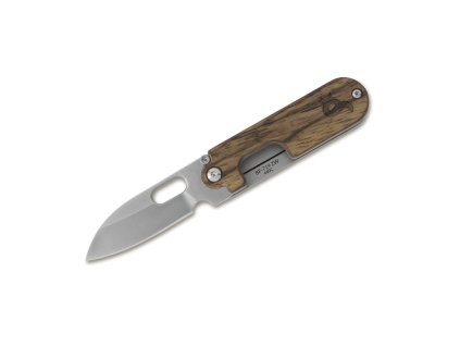 Black Fox BF- 719 ZW Bean Gen2 vreckový nôž 5 cm, nerezová oceľ, drevo Zebrawood