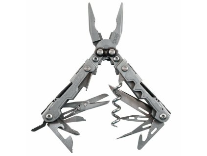 SOG-PL1001-CP POWERLITRE BEAD BLAST multifunkčný nástroj 17 funkcií, nerez, matná