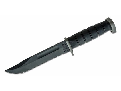 KA-BAR KB-1282 EXTREME bojový úžitkový nôž 18 cm, čierna, Kraton, puzdro Kydex